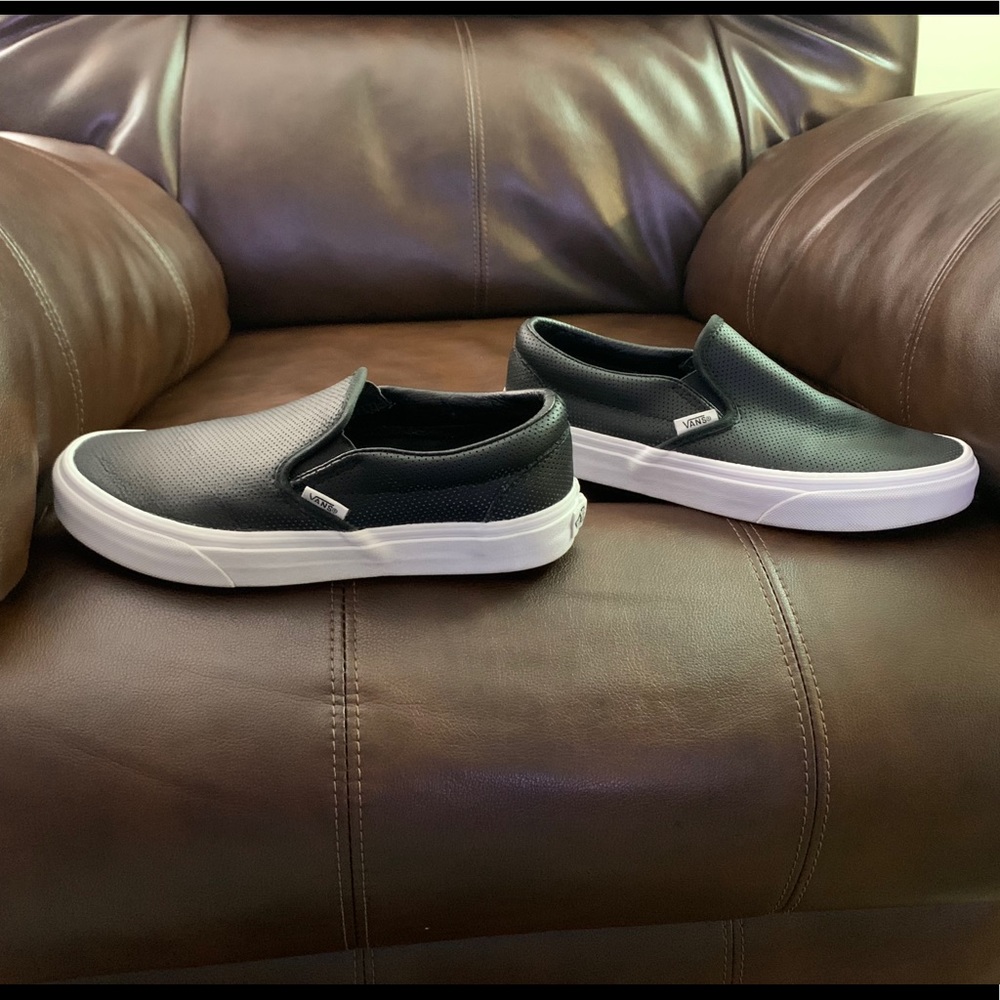 Women’s Slip On leather Vans